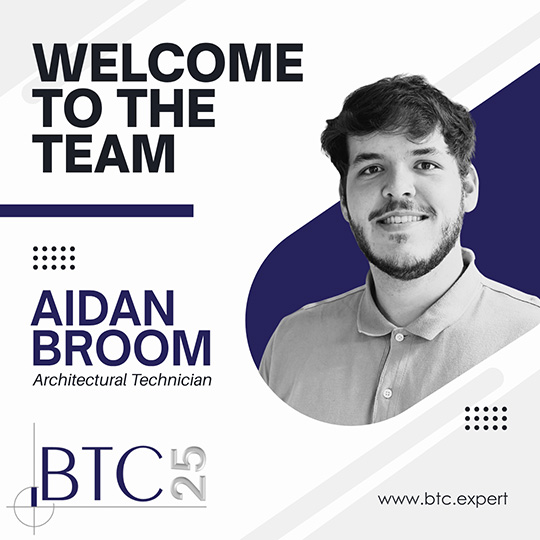 BTC welcomes newest team member, Aidan Broom